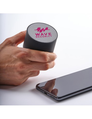 Speaker Gauss in rABS con batteria da 300mAh. Potenza di 3W