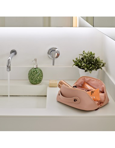 Beauty case Macao 3,5L rLeather con cerniera e manico