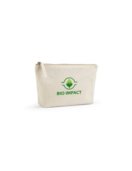 Beauty case Cairo M 2.1L 320gsm rCotton con cerniera