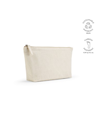 Beauty case Cairo L 3.9L 320gsm rCotton con cerniera