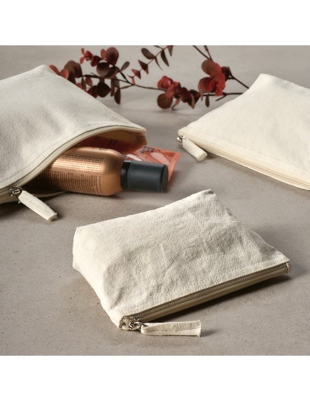 Beauty case Cairo L 3.9L 320gsm rCotton con cerniera