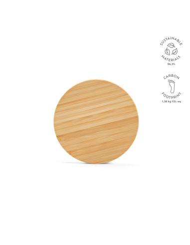 Kepler caricatore wireless in bamboo da 15W. Porta USB-C
