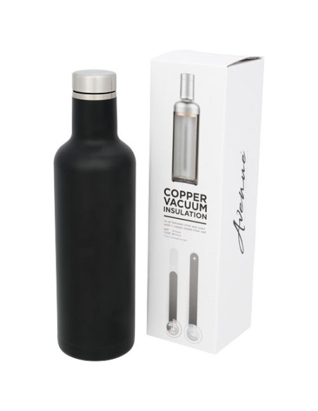 Bottiglia termica Pinto con isolamento sottovuoto in rame da 750 ml