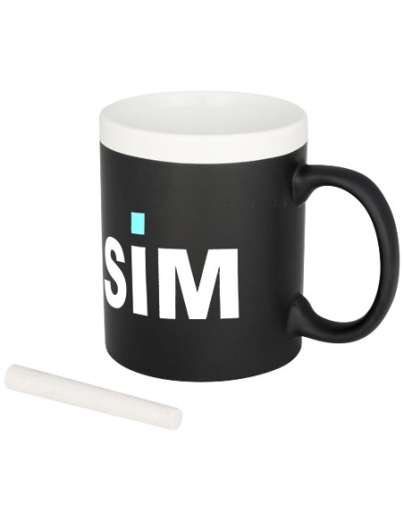 Tazza Chalk-write in ceramica da 330 ml