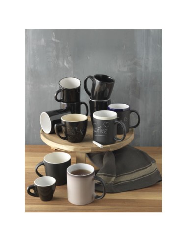 Tazza Chalk-write in ceramica da 330 ml