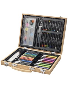 Set per disegnare/colorare da 67 pezzi Rainbow