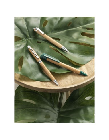 Penna a sfera in bambù Jakarta (inchiostro nero)