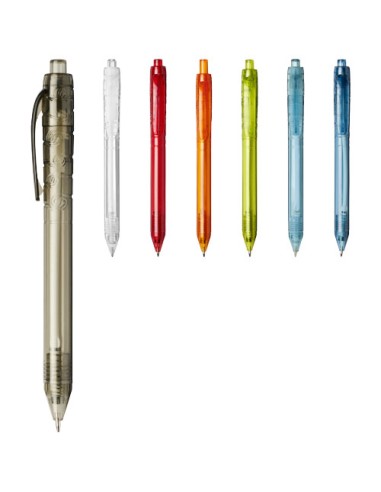 Penna a sfera in PET riciclato Vancouver (inchiostro nero)