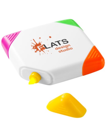 Evidenziatore quadrato a 4 colori Trafalgar