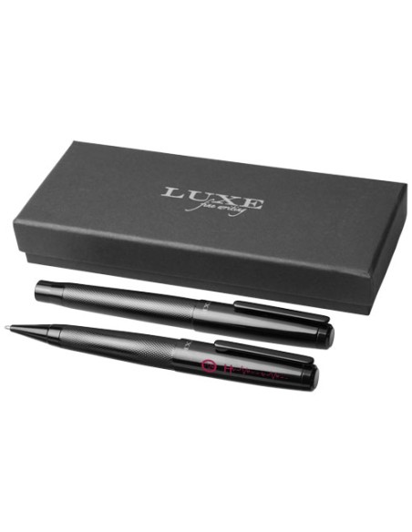 Set regalo con coppia di penne Gloss (inchiostro nero)