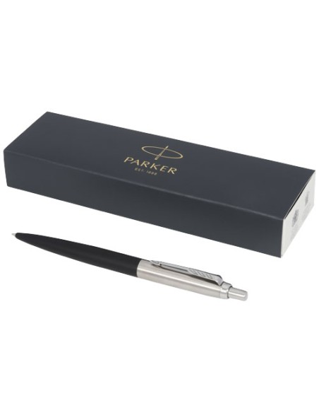 Parker penna a sfera opaca con finiture cromate Jotter XL (inchiostro blu)