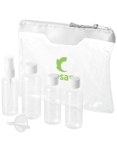 Set di flaconi da viaggio Munich approvato dalle compagnie aeree