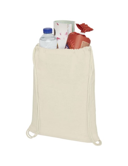 Sacca in cotone 100 g/m² con coulisse Oregon - 5L