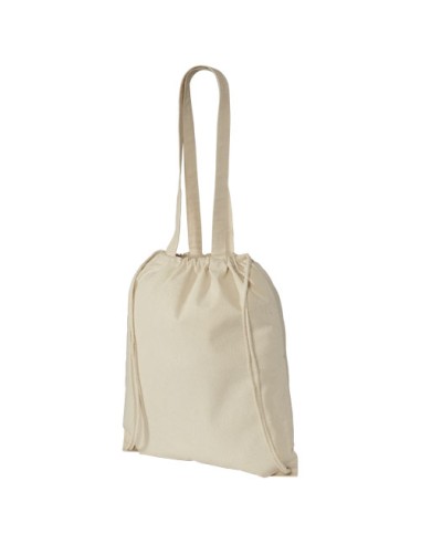 Zaino con cordoncino Eliza in cotone da 240 g/m² - 6L