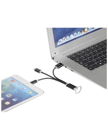 Cavo di ricarica 3 in 1 Metal con clip