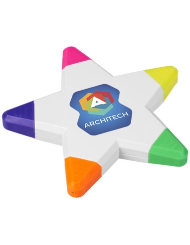 Evidenziatore a forma di stella Solvig