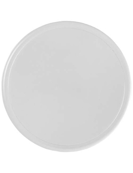 Sottobicchiere Ellison in plastica di forma rotonda con inserto di carta