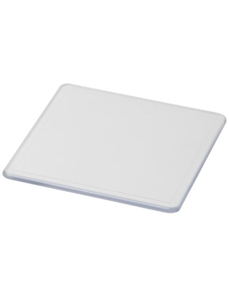 Sottobicchiere Renzo in plastica di forma quadrata