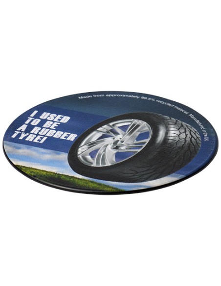 Sottobicchiere rotondo in gomma Brite-Mat®