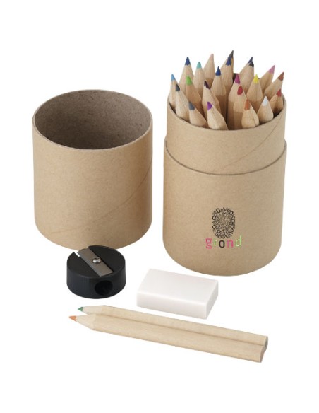 Set matite colorate 26 pezzi Woodby