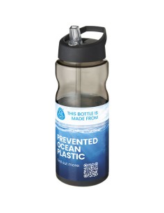 Borraccia sportiva H2O Active® Eco Base da 650 ml con coperchio con beccuccio