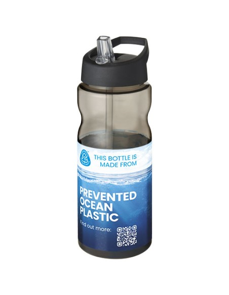 Borraccia sportiva H2O Active® Eco Base da 650 ml con coperchio con beccuccio