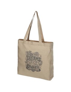 Tote bag con fondo ampio in tessuto riciclato 210 g/m² Pheebs - 13L