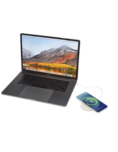 Stazione di ricarica Naka da 5 W realizzata con paglia di grano