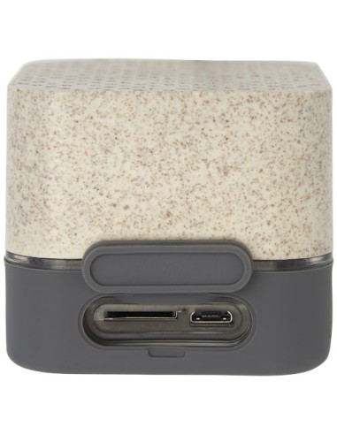 Speaker Bluetooth® Aira in paglia di grano