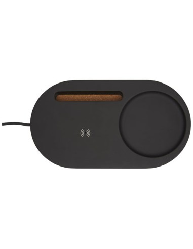 Organizer da scrivania Klip con stazione di ricarica da 5 W