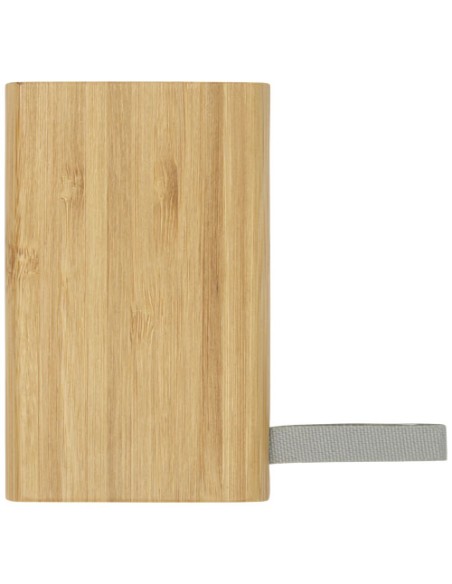 Power bank Tulda da 5000 mAh in bambù