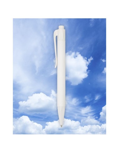 Penna a sfera Terra in plastica da mais (inchiostro blu)