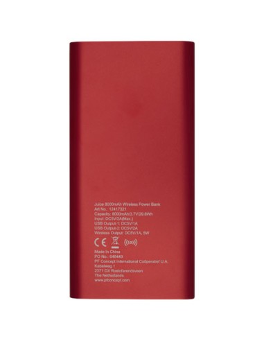 Power bank wireless da 8.000 mAh Juice