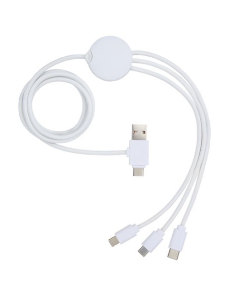 Cavo di ricarica 5 in 1 con additivo antibatterico Pure