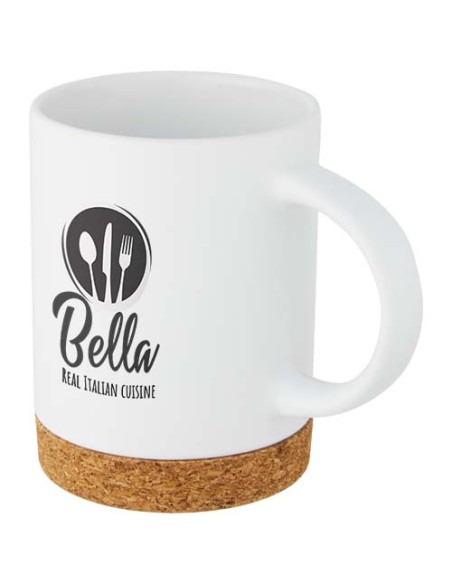 Tazza in ceramica da 425 ml con base in sughero Neiva
