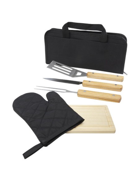 Set BBQ Gratar da 5 pezzi