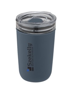 Bicchiere Bello da 420 ml in vetro con parete esterna in plastica riciclata