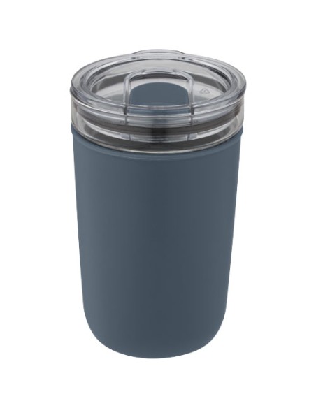 Bicchiere Bello da 420 ml in vetro con parete esterna in plastica riciclata