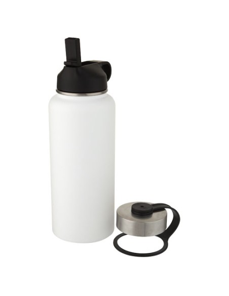 Borraccia sportiva Supra da 1l con isolamento sottovuoto in rame con 2 coperchi