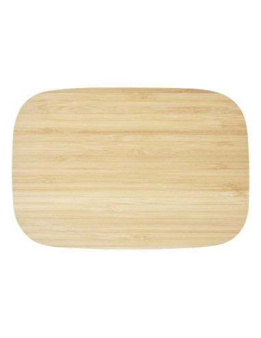 Contenitore per pranzo Tite in acciaio inossidabile con coperchio in bambù da 700 ml