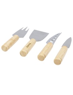 Set per formaggio Cheds da 4 pezzi in bambù