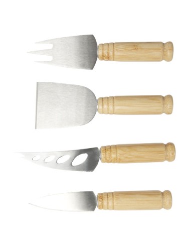 Set per formaggio Cheds da 4 pezzi in bambù