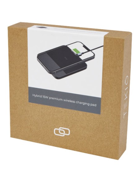 Stazione di ricarica wireless premium da 15 W Hybrid