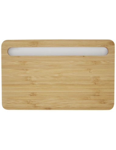 Caricabatterie wireless da 10 W in bambù Medake