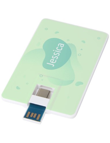 Chiavetta USB 3.0 da 32 GB con porta Tipo-C e USB-A Duo slim