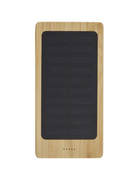Power bank a energia solare da 8000 mAh in bambù Alata