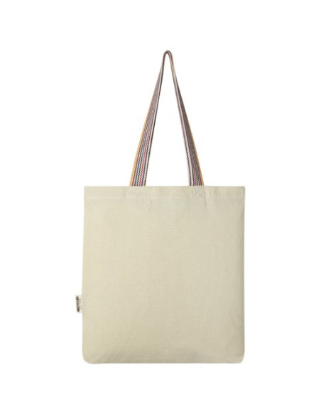 Tote bag in cotone riciclato da 180 g/m² Rainbow - 5L