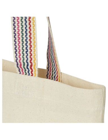 Tote bag in cotone riciclato da 180 g/m² Rainbow - 5L
