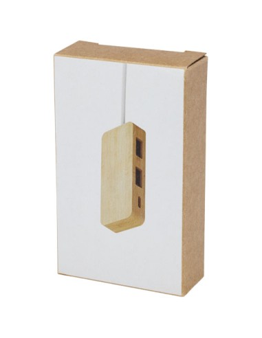 Hub USB in bambù Tapas