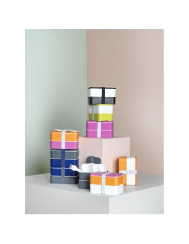 Portavivande a doppio strato MIYO da 700 + 700 ml